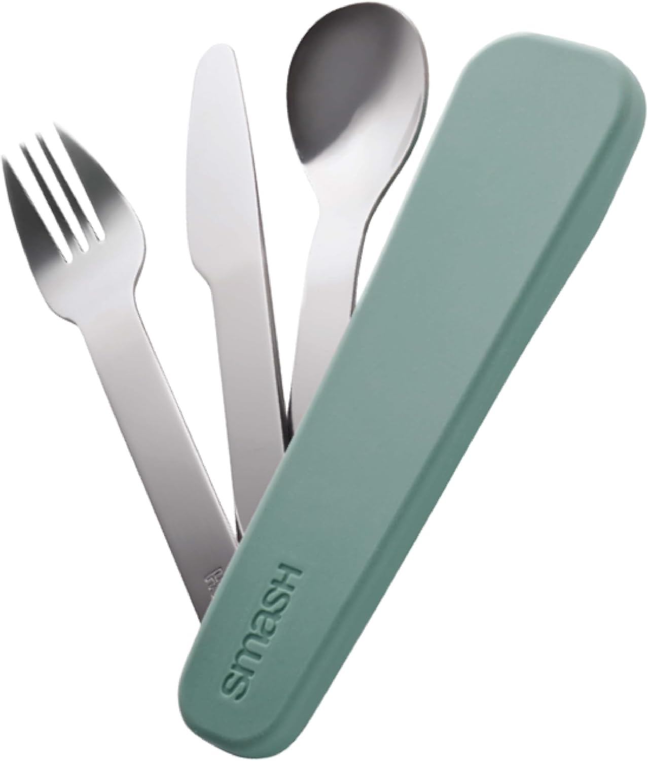 Smash - Set de Couverts de Voyage - Acier Inoxydable - Étui Silicone – €6,47