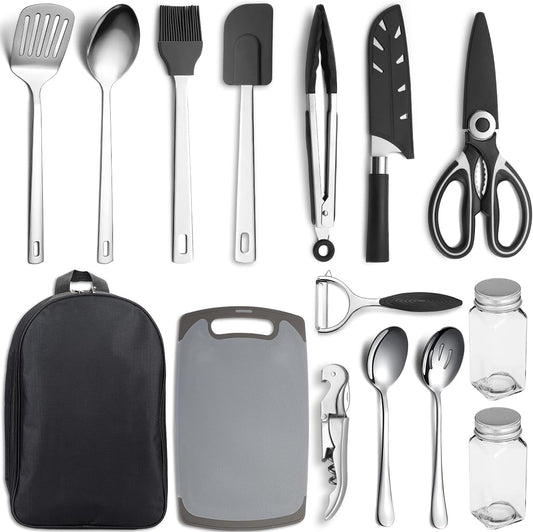 Kyraton - Kit de Cuisine Camping - Durable - Facile à Transporter – €25,99