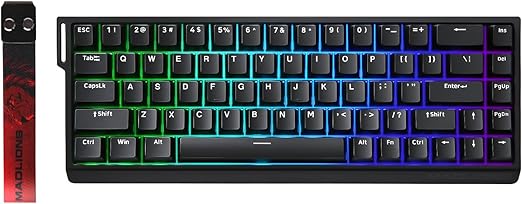 Claviers gaming YUNZII MAD68 HE – Commutateurs Magnétiques – RGB