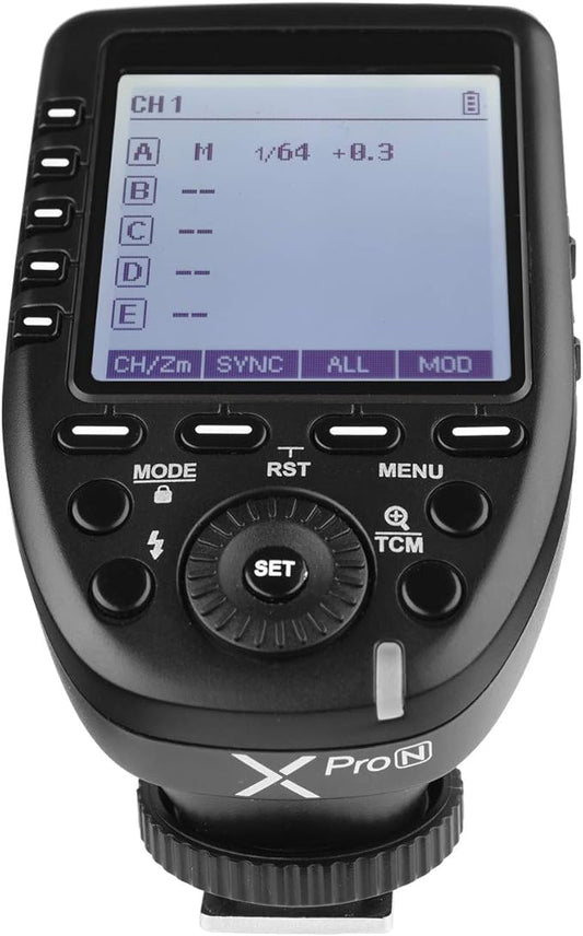 Déclencheur sans fil Godox Xpro-N TTL – Pour Nikon – 2.4G HSS