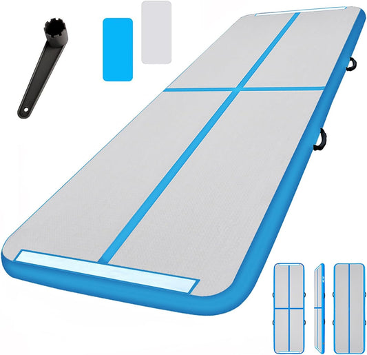 NO. 32 - Tapis de Gymnastique Gonflable - 10ft - Polyvalent – €73,99