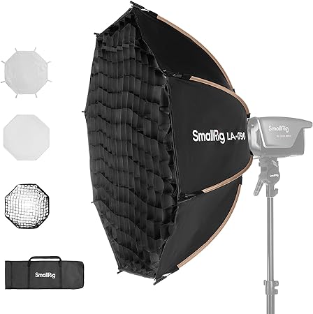 Softbox Octogonale SMALLRIG 90 cm Dégagement Rapide Bowens