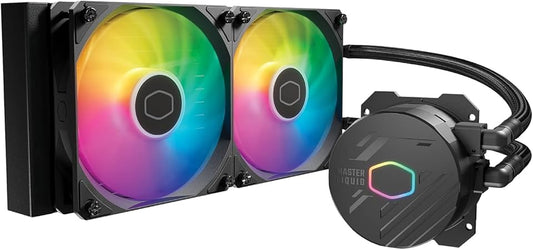 Watercooling Cooler Master MasterLiquid 240L Core ARGB – Pompe à Double Chambre – Noir