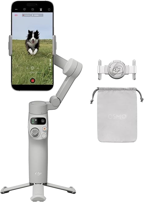 Supports et stabilisateurs portatifs DJI Osmo Mobile 7 – Ultra-léger – ActiveTrack 7.0