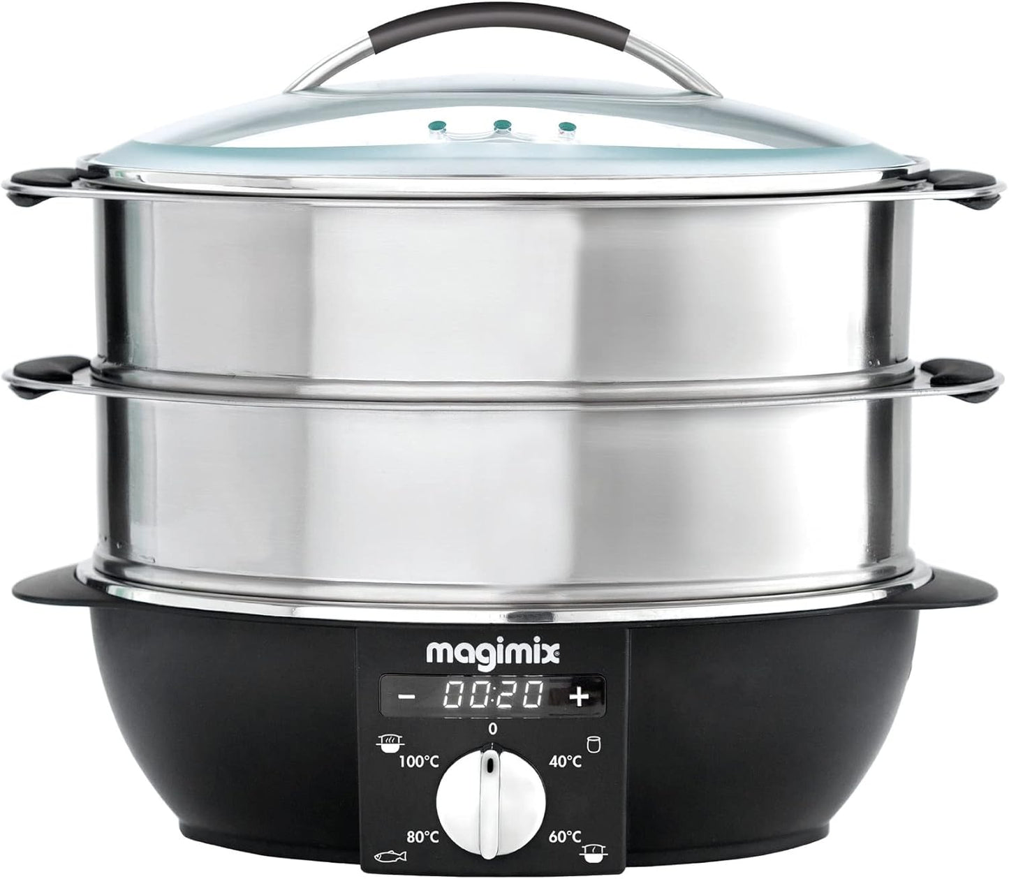 Magimix - Cuiseur Vapeur Multifonction - Capacité 12.2L - Acier Inoxydable – €61,15