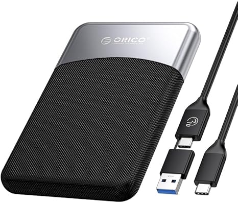SSD Externe ORICO 1To – USB-C 2 en 1 – 460 Mo/s