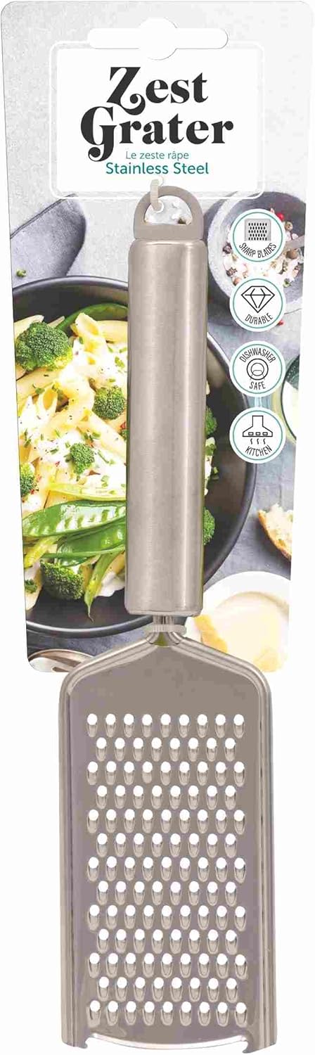 UBL - Râpe de Cuisine - Acier Inoxydable - Crochet de Rangement – €9,20