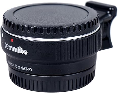 Adaptateur Commlite Auto Focus EF-NEX – Noir – Plein Cadre