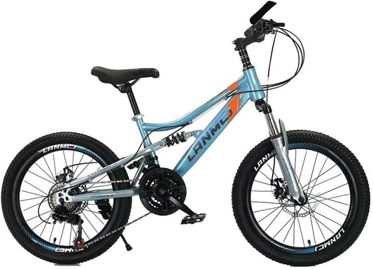 Generic - Vélo Enfant - Double Suspension - 7 Vitesses – €104,99