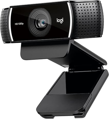 Webcam Logitech 1080p Pro – Noir C922 – Diffusion HD