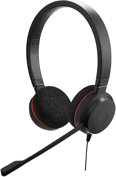 Micro casque PC Jabra Evolve 20 UC – Noir – USB