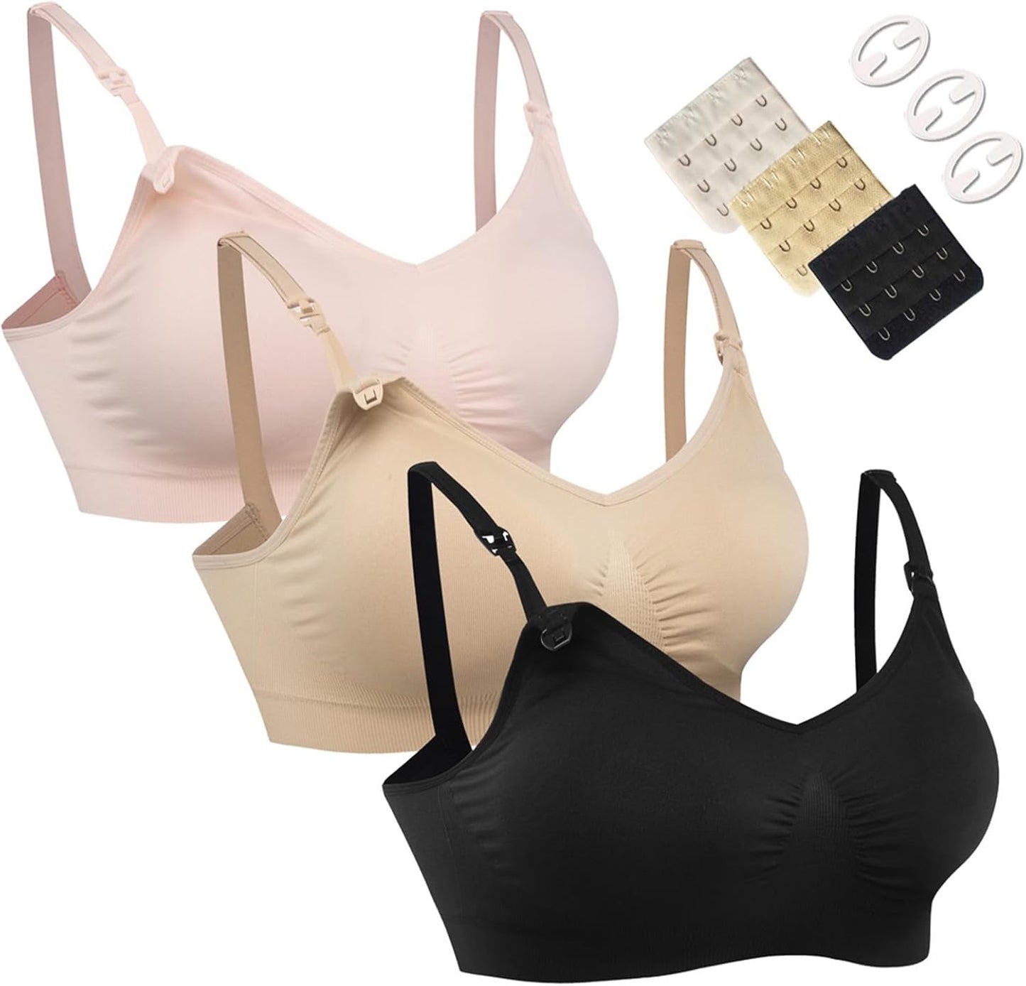 HOFISH - Soutien-gorge maternité - Allaitement - Extenseurs inclus – €38,99