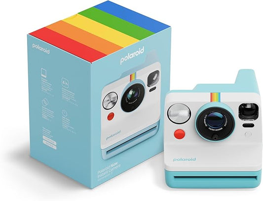 Appareil photo instantané Polaroid Now Generation 3 – Bleu Arctique