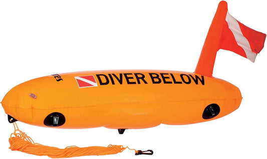 Mares - Bouée Torpedo - Forme Aérodynamique - Orange – €32,99