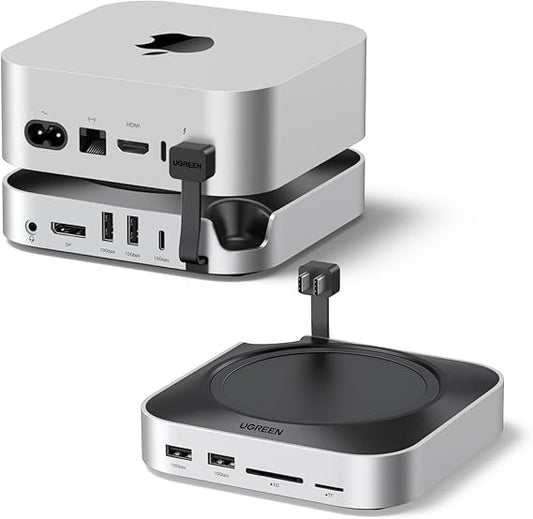 Station d'accueil UGREEN Mac Mini M4 – 10 Ports – 4K DisplayPort