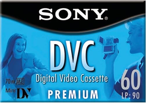 MiniDV Sony Cassette Vidéo – Premium – DVM60PR4