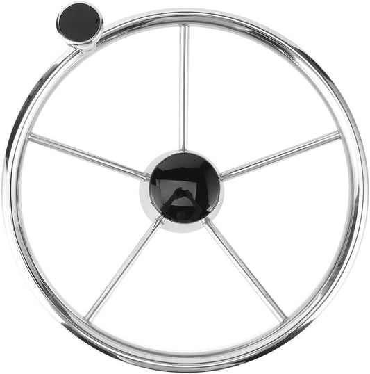 KIMISS - Volant Bateau - Acier Inoxydable - Universel 13.5in – €35,99