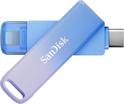 Carte Memory Stick SanDisk 256 Go – USB Type-C & Lightning
