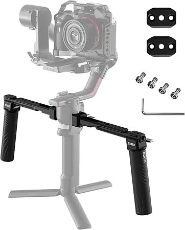 Stabilisateurs portatifs SIRUI Dual Handgrip – Compatible DJI RS 4/RS 3