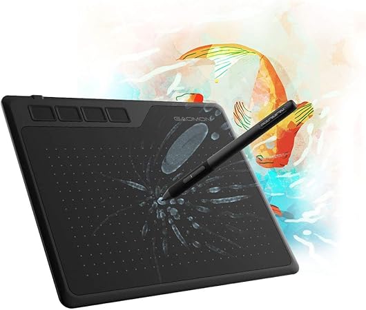 Tablettes graphiques GAOMON S620 – Stylet sans Batterie – 8192 Niveaux