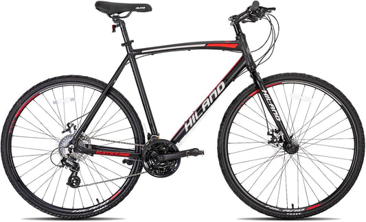HH HILAND - Vélo de Course - Cadre Aluminium - Freins à Disque – €148,99