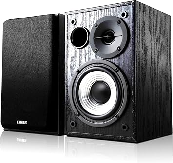 Enceintes bibliotheques Edifier R980T – 24W RMS – Design Compact