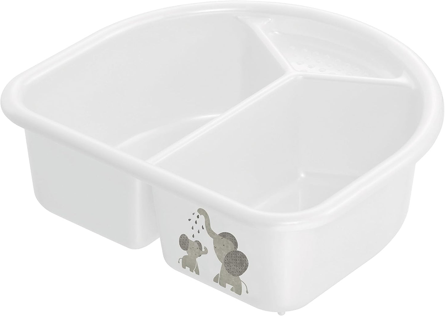 Rotho Babydesign - Bassin Bébé - Design Éléphants - Polypropylène – €27,99