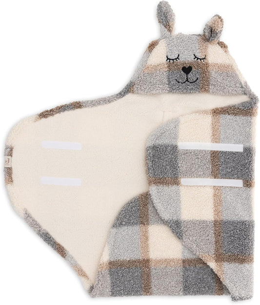 Jollein - Couverture Câline - Bunny Check - Wrap – €30,99