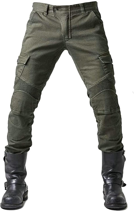 sigaer - Pantalon de Protection Homme - Denim Résistant - Protège-Hanches et Genoux – €43,99