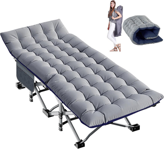 Ryuhic - Lit de Camping - Pliable - Matelas Amovible – €48,99