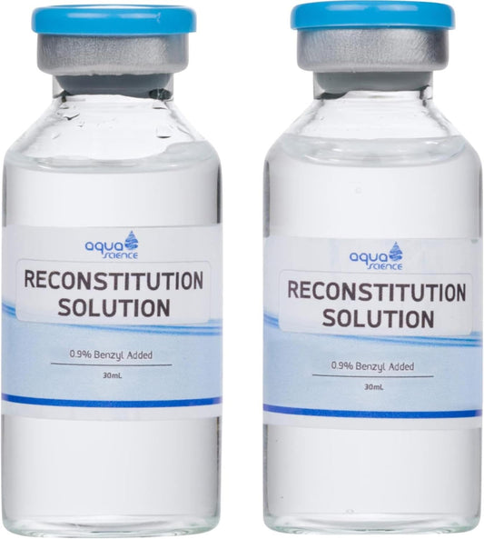 Aqua Science - Solution de Reconstitution - 2 x 30ml - Verre Transparent – €37,99