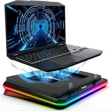 Tapis et plaques de refroidissement KLIM Turbofrost – 4 Ventilateurs – RGB Dynamique
