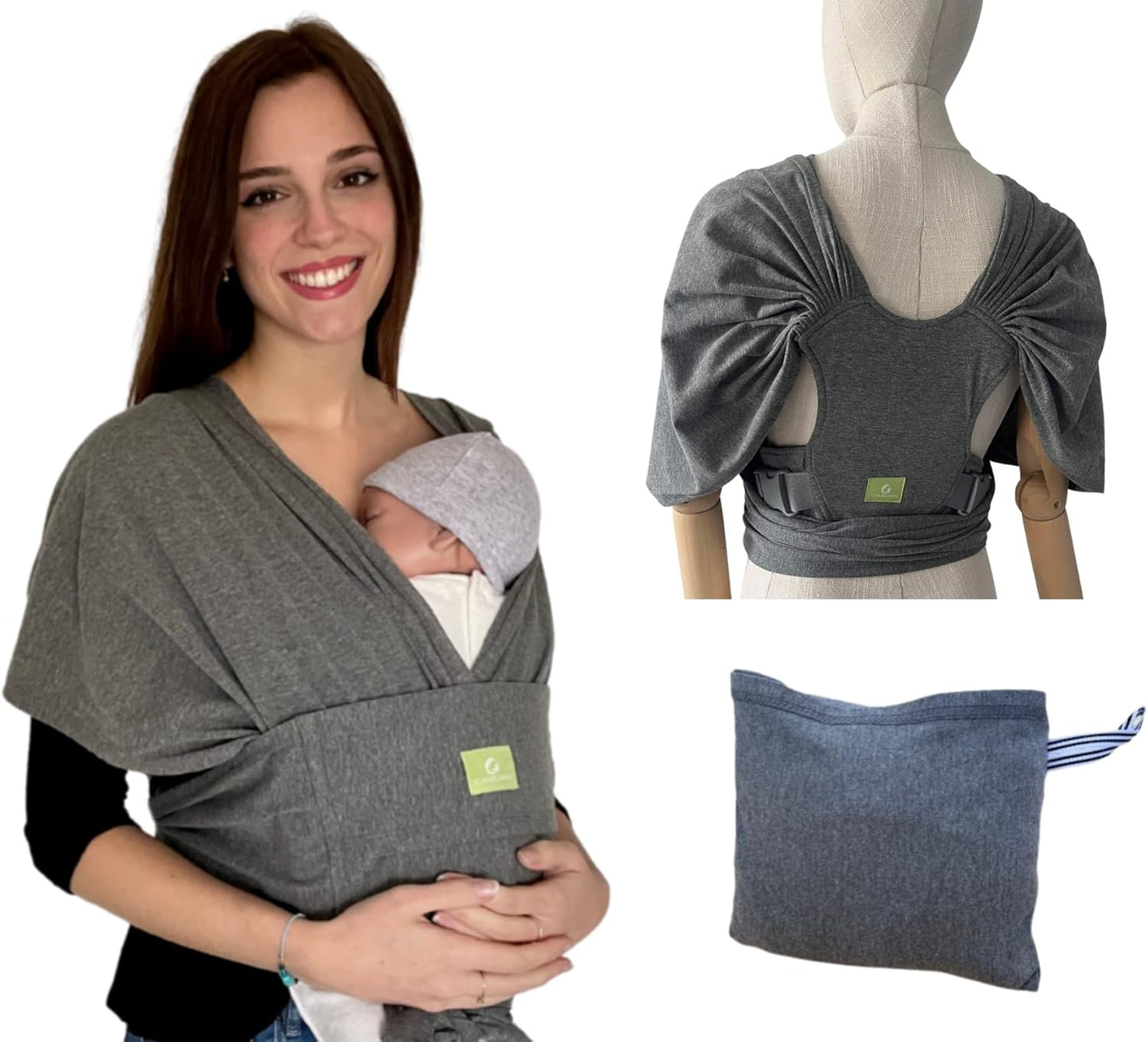 cor@corps - Écharpe Bébé - Sans Nœud - Ergonomique – €30,99