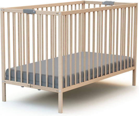 Webaby - Lit Bébé Pliable - Bois de Hêtre - Compact – €26,99