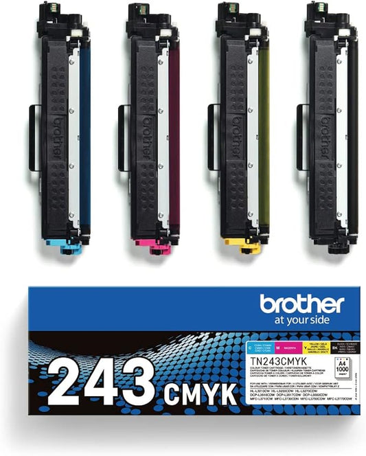 Toners Brother TN-243CMYK – Cyan, Magenta, Jaune, Noir