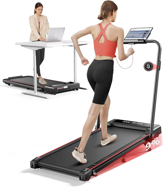 Toputure - Tapis de Course Pliable - Inclinaison 9% - Écran Double – €216,99