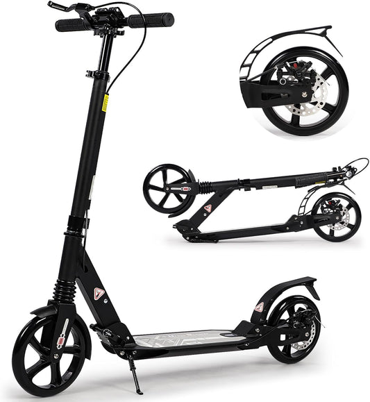 H.yeed - Trottinette Adulte - Freins à Disque - Grandes Roues 200mm – €66,99