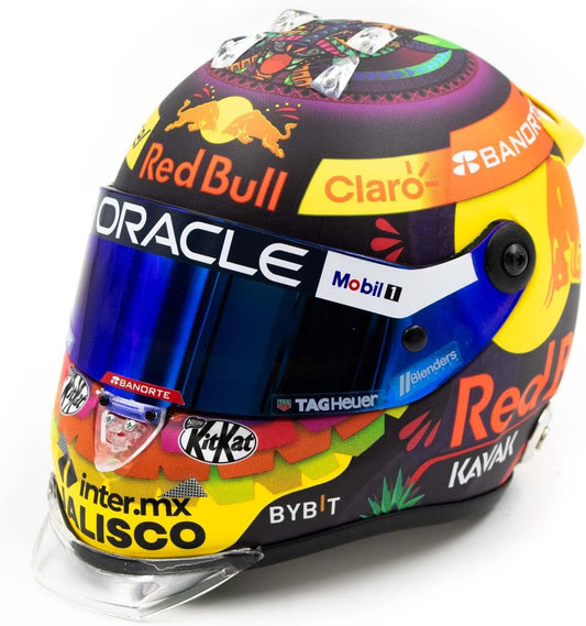 MBA Sport - Casque Miniature - Échelle 1:2 - GP Mexique 2023 – €32,99