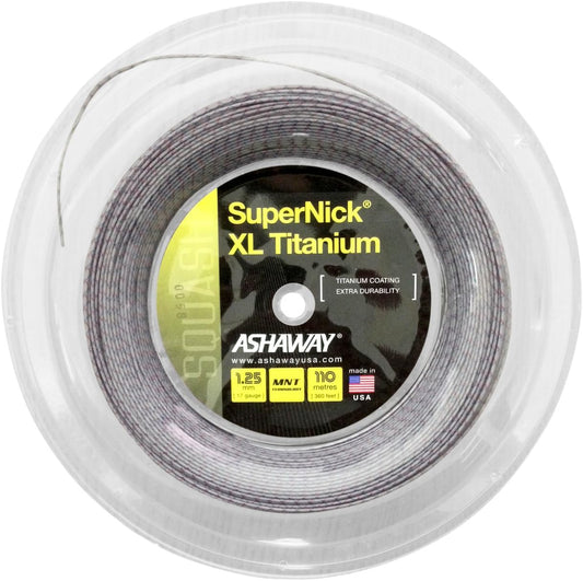 ASHAWAY - Corde de Squash - Multifilament - Surface Ti – €80,99