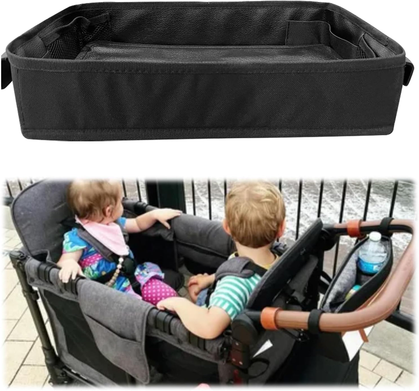 Les-Theresa - Plateau Poussette - Double Face - Compatible Wonderfold W2 – €29,99