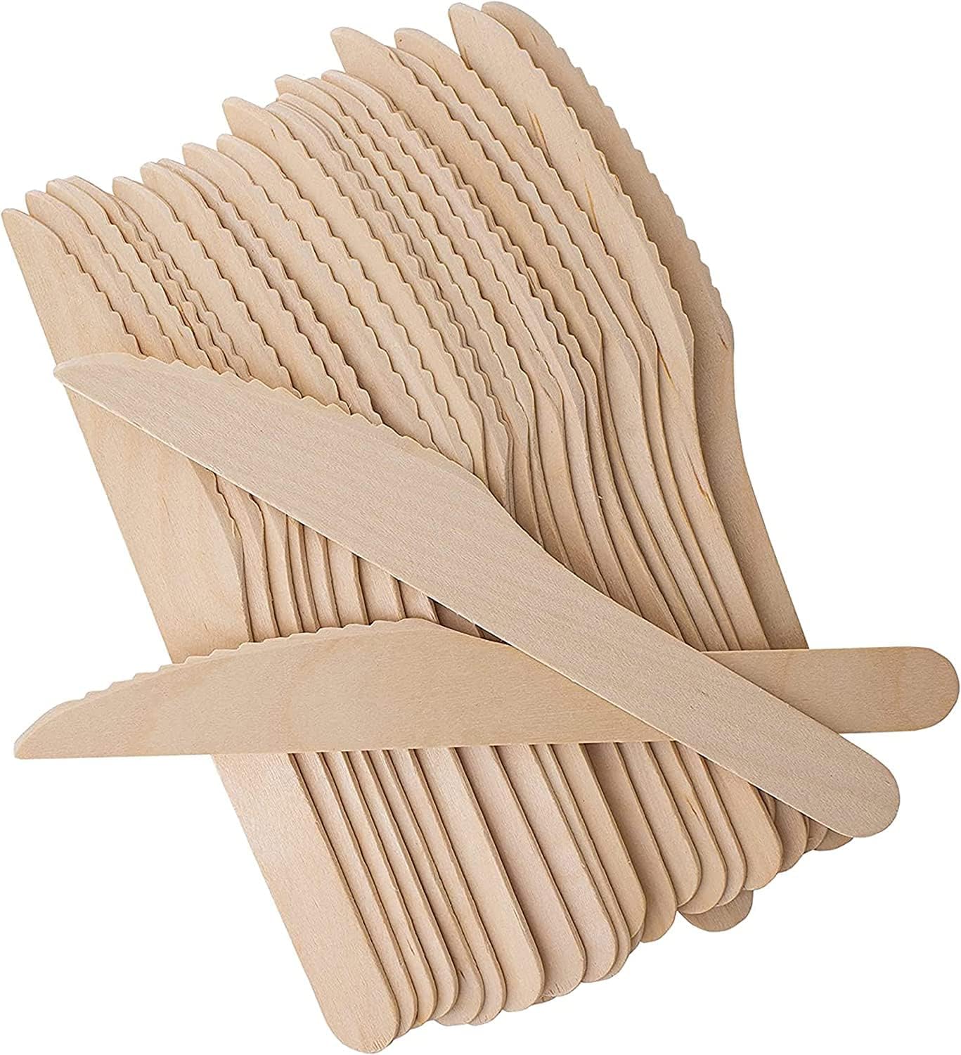 Best House - Couteaux en Bois - Biodégradable - Compostable – €5,84