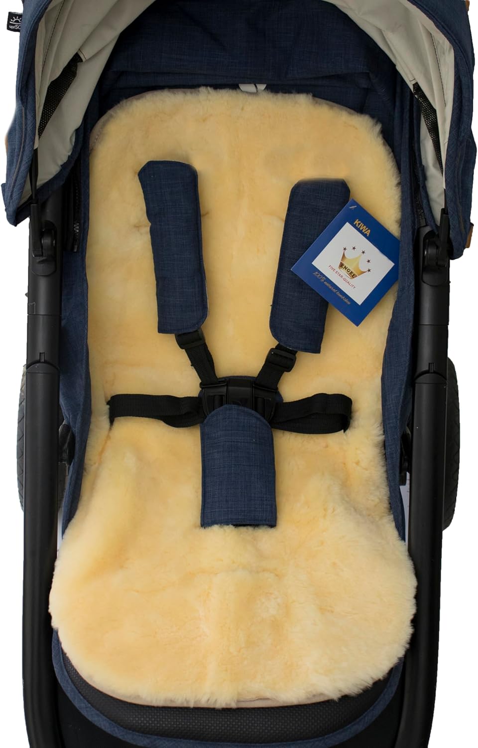 Reissner Lammfelle - Housse de Poussette - 100% Mérinos - Régulation Température – €30,99