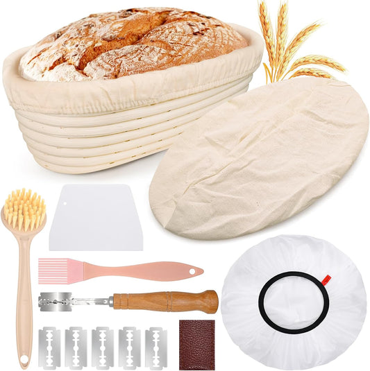 Mispudin - Panier de Fermentation - Rotin Naturel - Kit Débutant – €9,09