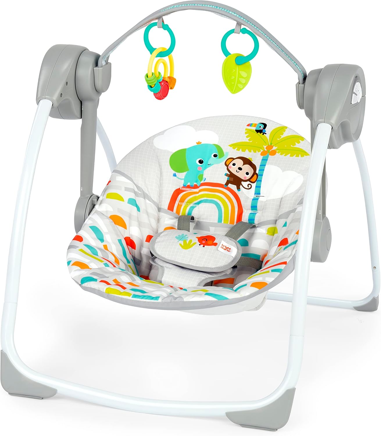 Bright Starts - Chaise Balançoire Portable - Compacte - Musique – €44,99