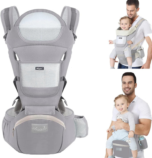 TOFFCAEA - Porte-bébé Multifonction - Siège de Hanche Ergonomique - Ajustable – €27,99