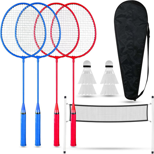 FK Sports - Set de Badminton - 4 Joueurs - Filet Portable – €79,99