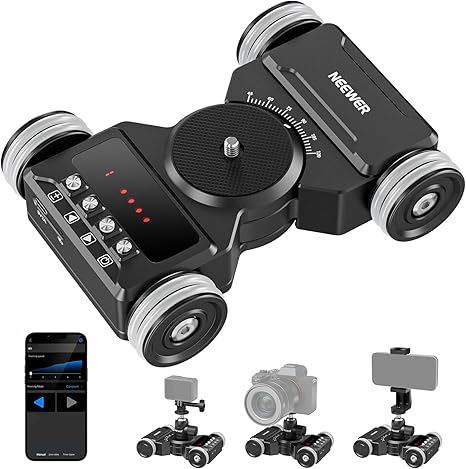 Dolly cinéma NEEWER DL300 – Contrôle par APP – Batterie 5h