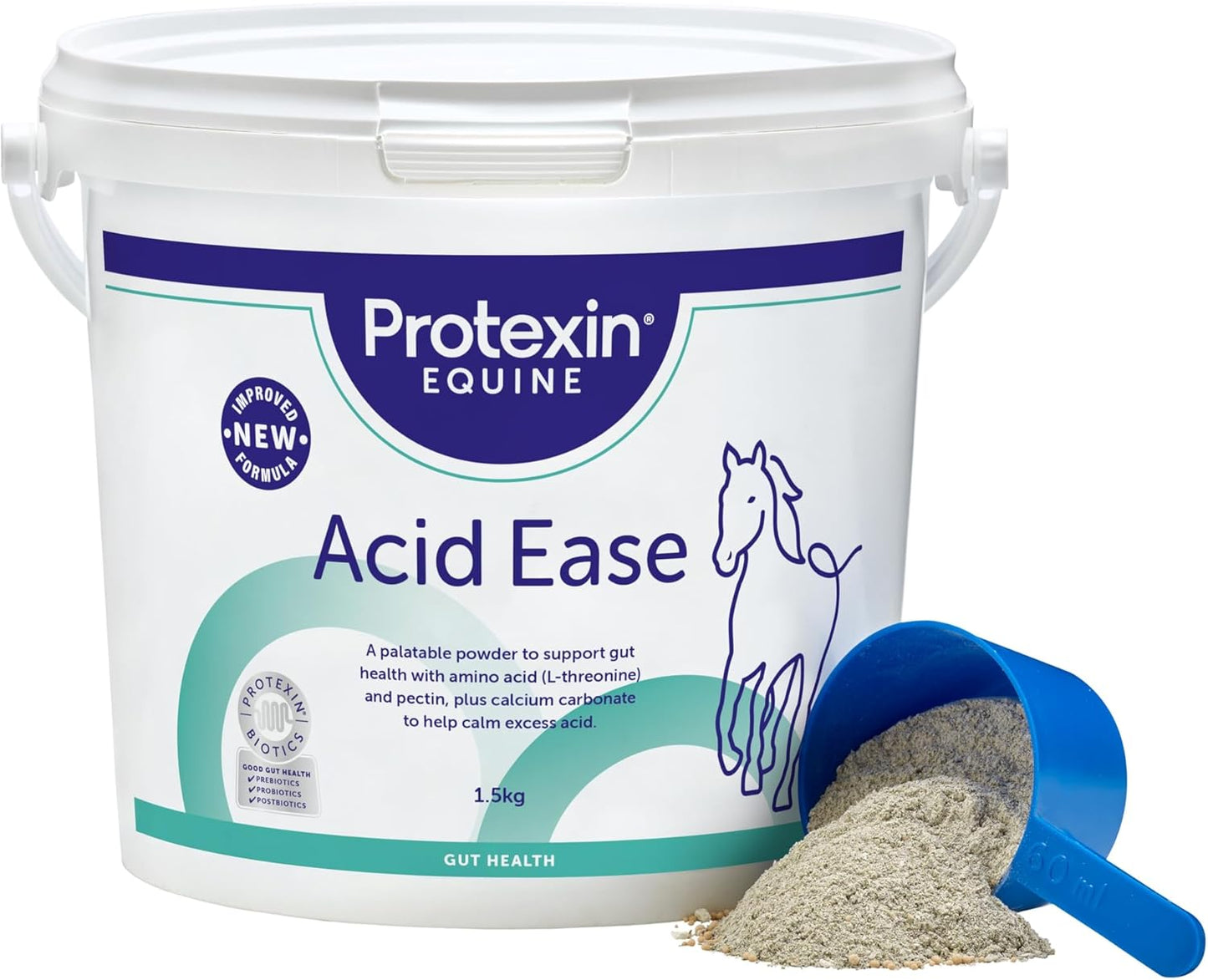 Protexin - Probiotique Équine - Réduction d'Acide - Poudre Savoureuse – €26,99