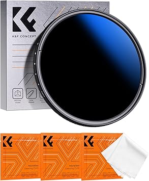 Filtres à densité neutre K&F Concept Ø49mm – ND2-2000 Variable
