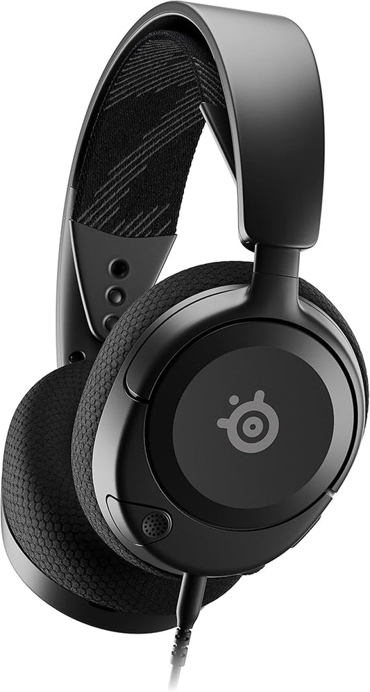 Casques gaming SteelSeries Arctis Nova 1 – Hi-Fi – Son Spatial 360° – Noir